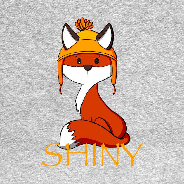 Shiny Firefly Fox by Alisha Ober Designs